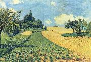 Alfred Sisley Getreidefelder auf den Hugeln von Argenteuil Spain oil painting artist